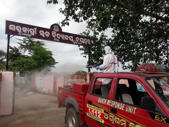 ବିଶୋଧନ ପାଇଁ ନାକେଦମ୍ ହେଲେ ଅଗ୍ନିଶମ କର୍ମଚାରୀ