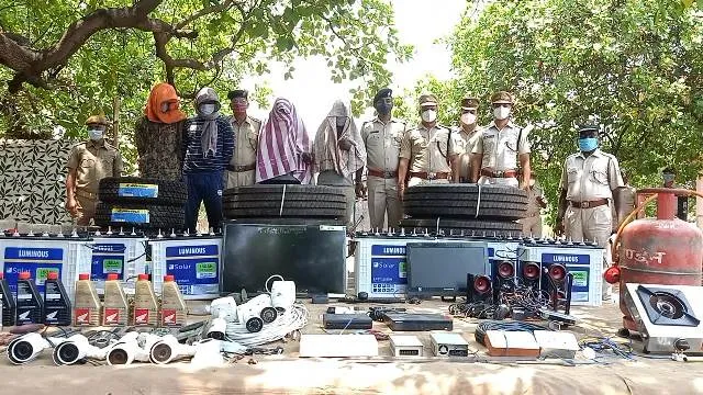 ଆନ୍ତଜିଲ୍ଲା ଚୋର ରାକେଟର ୪ ସଦସ୍ୟ ଗିରଫ