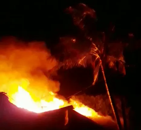 ଗ୍ୟାସ ଫାଟି ୩୦ ବଖରା ଭସ୍ମ, ୫ଛେଳି ଜୀବନ୍ତ ଦଗ୍ଧ ଲକ୍ଷାଧିକ ଟଙ୍କାର ସମ୍ପତି ପାଉଁଶ