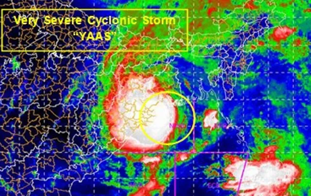 ବାଲେଶ୍ବର ଠାରୁ ୫୦ କି.ମି. ଦୂରରେ କେନ୍ଦ୍ରୀଭୂତ ହୋଇଛି ବାତ୍ୟା ‘ୟାସ୍‌’; ସକାଳ ୯ଟାରୁ ଆରମ୍ଭ ହୋଇଛି ‘ଲ୍ୟାଣ୍ଡ୍‌ଫଲ୍‌’ ପ୍ରକ୍ରିୟା