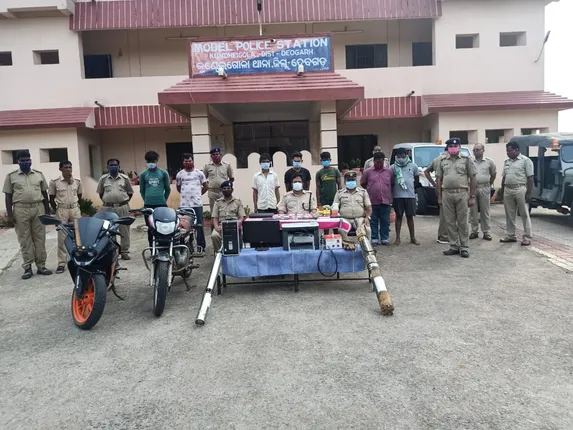 ୮ ଚୋରି ମାମଲା: ୮ ସ୍ଥାନରେ ଚଢ଼ଉ, ୭ ଗିରଫ