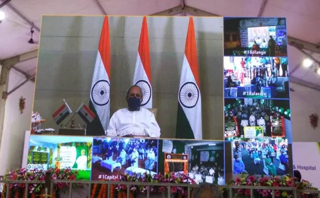 ଏସିବି ମେଡିକାଲରେ ୨ଟି ଅକ୍ସିଜେନ ପ୍ଲାଣ୍ଟର ଶିଳାନ୍ୟାସ କଲେ ମୁଖ୍ୟମନ୍ତ୍ରୀ