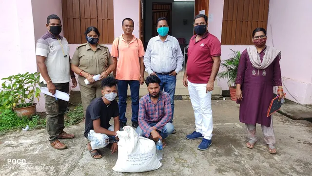 ବାଇକ୍‌ ସହ ଗଂଜେଇ ଜବତ, ଦୁଇ ଗିରଫ