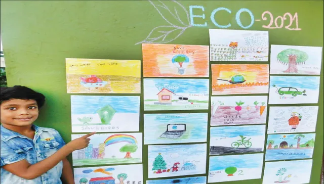 କଅଁଳ ହାତରେ ପରିବେଶ ସୁରକ୍ଷାର ବାର୍ତ୍ତା