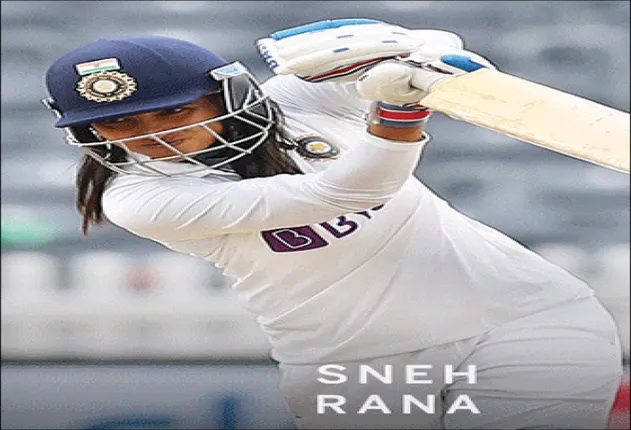 ପଦାର୍ପଣରେ ଅର୍ଦ୍ଧଶତକ ଓ ୪ ୱିକେଟ୍‌ ନେବାରେ ସ୍ନେହ ପ୍ରଥମ ଭାରତୀୟ