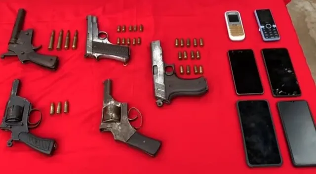 ପୁଲିସ ସହ ଧସ୍ତାଧସ୍ତି, ଧରାପଡ଼ିଲେ ୬ ଡକାୟତ