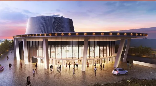 ଉଦଘାଟନ ଅପେକ୍ଷାରେ ୧୦୮ଟି ଆଲୁମିନିୟମ ରୁଦ୍ରାକ୍ଷ ଲାଗିଥିବା ସମ୍ମିଳନୀ କକ୍ଷ