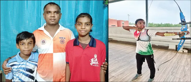 ପିତାଙ୍କ ପଥରେ ତୀରନ୍ଦାଜି ଭଉଣୀ-ଭାଇ: ରାଜେଶ ହାସଦାକଙ୍କ ମାନସ ଯୋଡ଼ି ମନଶ୍ବରୀ-ରେହାନ