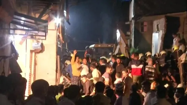 ମୁମ୍ବାଇର ମାଲ୍‌ବଣୀରେ ୪ ତାଲା କୋଠା ଭୁଶୁଡ଼ି ୧୧ ମୃତ, ୭ ଆହତ