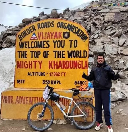 ଲଦାଖର ଶୀର୍ଷରେ ସମ୍ବଲପୁର ଡିଏଫ୍‌ଓ