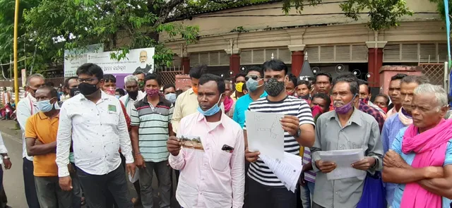 କେନ୍ଦୁପତ୍ର ଫଡ଼ି ଜମିରେ ଆବାସ ଘର! ଗ୍ରାମବାସୀଙ୍କ ବିରୋଧ