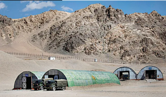 ଏଲ୍‌ଏସି ନିକଟରେ ସ୍ଥାୟୀ କଂକ୍ରିଟ୍‌ ଶିବିର ନିର୍ମାଣ କରୁଛି ଚୀନ୍‌