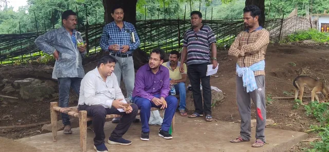 ପ୍ରଥମ ଥର ଉପରଡାବେରି ଓ ତଳଡାବେରି ଗ୍ରାମରେ ପଡ଼ିଲା ସରକାରୀ ବାବୁଙ୍କ ପାଦ