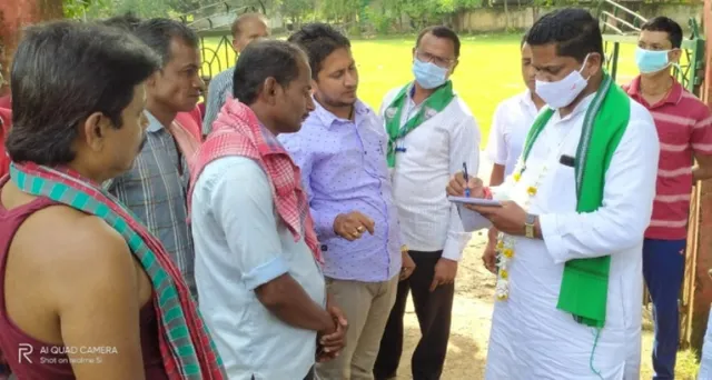 ନବରଙ୍ଗପୁର ସାଂସଦଙ୍କ ‌କୋରକୋଣ୍ଡା ବ୍ଲକରେ ମାରାଥନ ଗସ୍ତ