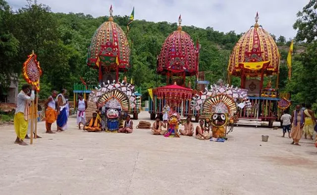 ପାତାଳୀ ଶ୍ରୀକ୍ଷେତ୍ରରେ କେବଳ ନୀତିକାନ୍ତିରେ ଘୋଷଯାତ୍ରା ସଂପନ୍ନ