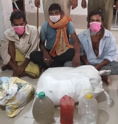 ବିପୁଳ ମଦ ଜବତ, ୬ ଗିରଫ