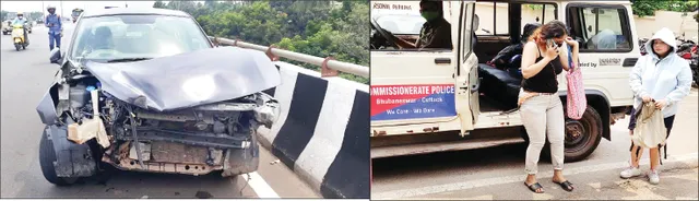 ଯୁବକଙ୍କ ଜୀବନ ନେଇଗଲା ବେପରୁଆ ଗାଡ଼ିଚାଳନା: ସିଆର୍‌ପି ଫ୍ଲାଇଓଭର ଉପରେ ସ୍କୁଟିକୁ ଧକ୍କା ଦେଲା କାର୍