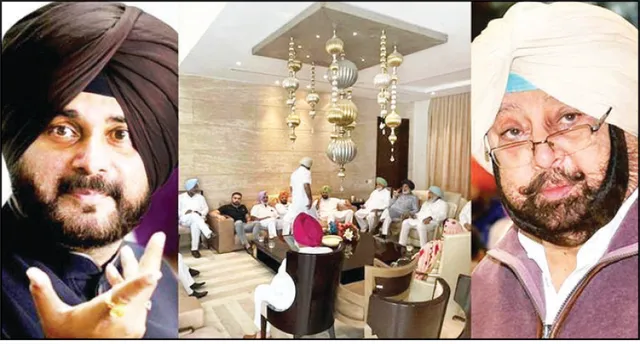 ପଞ୍ଜାବ କଂଗ୍ରେସରେ ଫାଟ ମେଲୁଛି, ଏକଘରିଆ ହେଉଛନ୍ତି ଅମରିନ୍ଦର