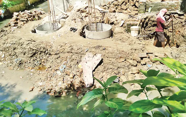 ଗଙ୍ଗନଗର ସ୍ୱିଟି ହାଉସିଂ କମ୍ପ୍ଲେକ୍ସରେ କୃତ୍ରିମ ବନ୍ୟା