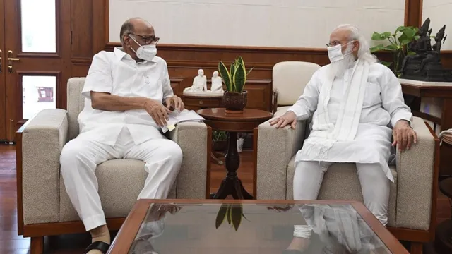 ମହାରାଷ୍ଟ୍ର ରାଜନୀତିରେ କମ୍ପନ: ପ୍ରଧାନମନ୍ତ୍ରୀଙ୍କ ସହ ପ୍ରାୟ ୧ଘଣ୍ଟା କାଳ ଆଲୋଚନା କଲେ ଶରଦ ପାୱାର