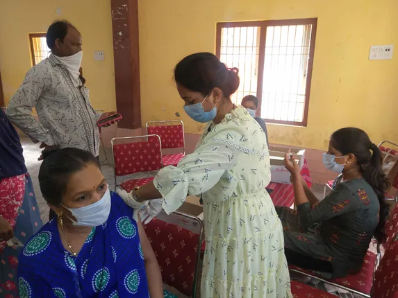 ଟିକାକରଣ କ୍ଷେତ୍ରରେ ଗଞ୍ଜାମ ରାଜ୍ୟରେ ପ୍ରଥମ