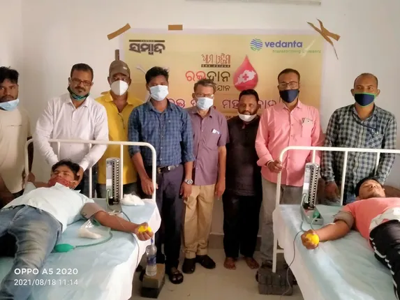 ଜହ୍ନାପଙ୍କରେ ରକ୍ତଦାନ ଶିବିର, ୩୫ ୟୁନିଟ୍‌ ସଂଗ୍ରହ