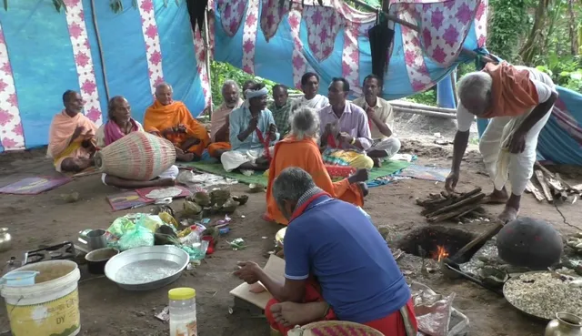 ଆଡେନିଗଡ଼ରେ ବର୍ଷା ପାଇଁ ଇନ୍ଦ୍ରପୂଜା