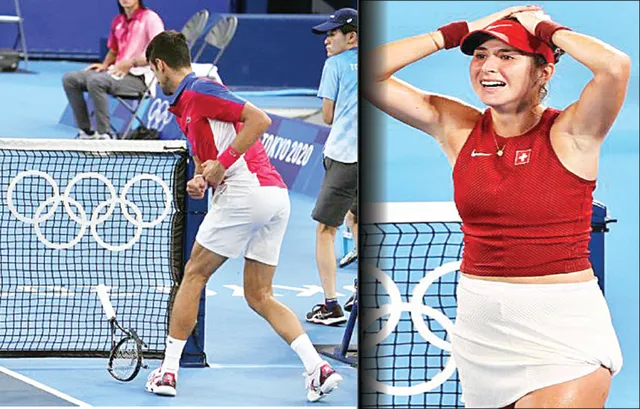 ଜୋକୋଭିକ୍‌ଙ୍କ ଅଲିମ୍ପିକ ପଦକ ସ୍ବପ୍ନ ଅଧୁରା, କାଂସ୍ୟ ପଦକ ମ୍ୟାଚରେ କାରେନା ବୁସ୍ତାଙ୍କଠୁ ପରାସ୍ତ ହେଲେ