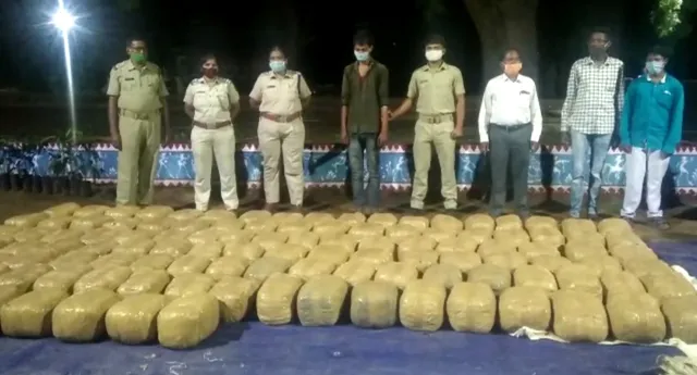 ମକା ବୋଝେଇ ବଲେରୋରୁ ୬ କୁଇଣ୍ଟାଲ ଗଞ୍ଜେଇ ଜବତ