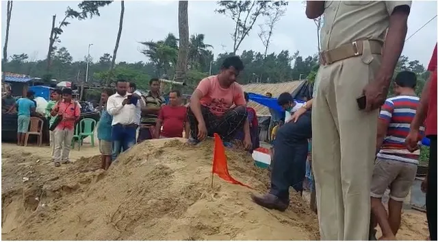 ପୁଣି ପଶ୍ଚିମବଙ୍ଗର ଦାଦାଗିରି: ଦିଘା ବେଳାଭୂମିରେ ପାଚେରି କାମ ଆରମ୍ଭ କଲା, ଘଟଣାସ୍ଥଳରେ ପହଞ୍ଚିଲା ବାଲେଶ୍ୱର ଜିଲ୍ଲା ପ୍ରଶାସନ