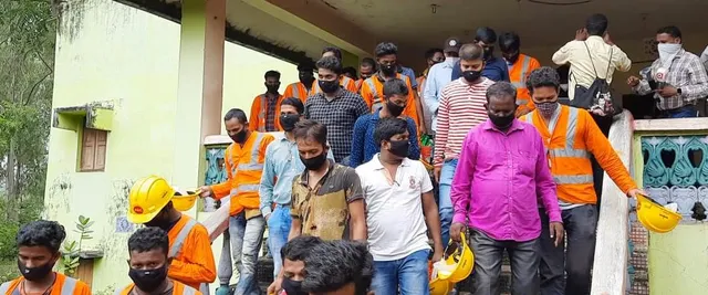 ତାଲିମ ବେଳେ ପୁଲିସ ଚଢ଼ଉ