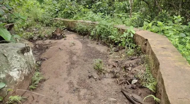 ପାହାଡ଼ରୁ ପଥର ଖସି କେନାଲ୍‌ ଭାଙ୍ଗିଲା, ଚିନ୍ତାରେ ଚାଷୀ