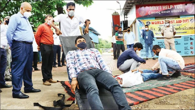 ଭାରତୀୟ ରେଡକ୍ରସ ଓଡ଼ିଶା ଶାଖା ପକ୍ଷରୁ ବିଶ୍ୱ ପ୍ରାଥମିକ ଉପଚାର ଦିବସ