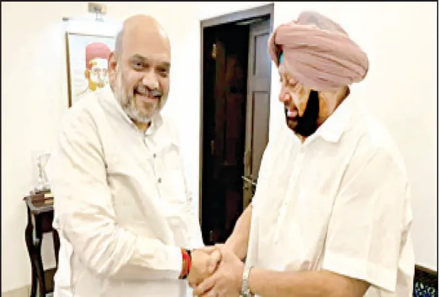 ବିଜେପିରେ ସାମିଲ ହେବେ ଅମରିନ୍ଦର! ଶାହଙ୍କ ସହିତ ଘଣ୍ଟାଏ ଆଲୋଚନା