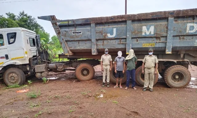 ଚୋରି ଟ୍ରଲର ଉଦ୍ଧାର; ଦୁଇ ଗିରଫ