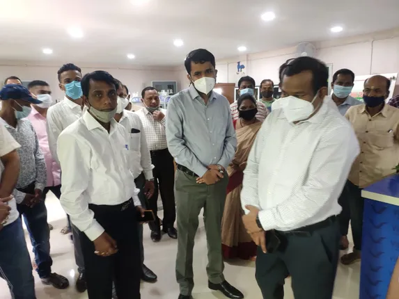 ରାଜସ୍ୱ ସଚିବଙ୍କ ବୋରିଗୁମ୍ମା ଗସ୍ତ 