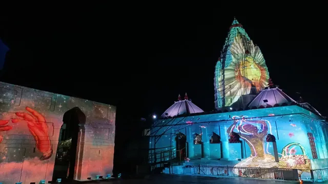 ମାଁ ସମଲେଶ୍ୱରୀଙ୍କ ପୀଠରେ ଲାଇଟ୍‌ ସାଉଣ୍ଡ ସୋ ଉଦ୍‌ଘାଟିତ: ଝଲସିଲା ଐତିହ୍ୟ ଓ ଇତିହାସ ଚିତ୍ର