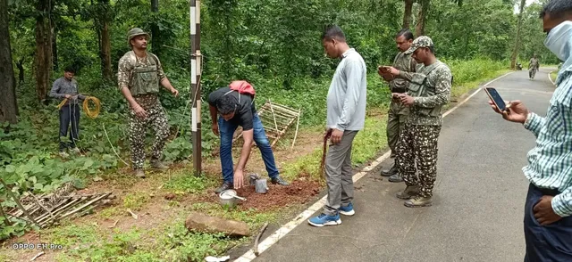 ୫ କିଲୋ ଓଜନର ଲ୍ୟାଣ୍ଡମାଇନ ଉଦ୍ଧାର କଲେ ଯବାନ