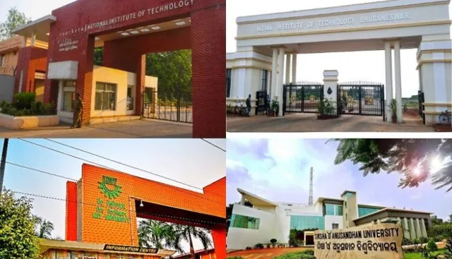 ଦେଶର ଶ୍ରେଷ୍ଠ ୧୦୦ ଶିକ୍ଷାନୁଷ୍ଠାନରେ ଓଡ଼ିଶାର ୪