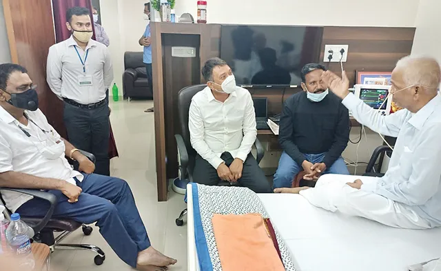 ପ୍ରଦୀପ୍ତ ନାୟକଙ୍କୁ ଏମ୍‌ସରେ ଭେଟିଲେ ସ୍ବାସ୍ଥ୍ୟ ଓ ଗୃହ ମନ୍ତ୍ରୀ