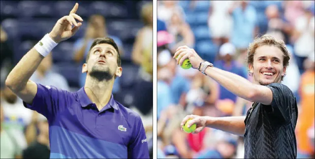 ୟୁଏସ୍‌ ଓପନ୍‌ ଟେନିସ ପ୍ରତିଯୋଗିତା : ସେମିରେ ‌ଜୋକୋଭିକ-ଭେରେଭ, ସାକାରି-ରାଡୁକାନୁ ମୁହାଁମୁହିଁ