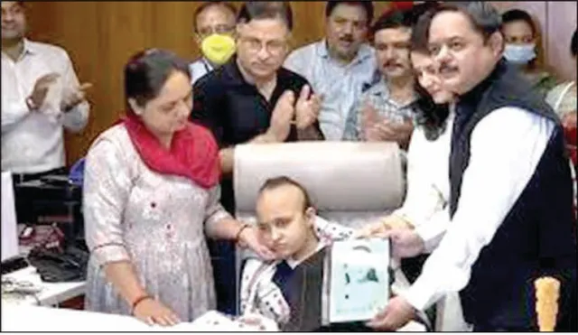 ମସ୍ତିଷ୍କ କର୍କଟ ପୀଡ଼ିତା ବାଳିକା ହେଲେ ଦିନକ ପାଇଁ ଜିଲ୍ଲାପାଳ