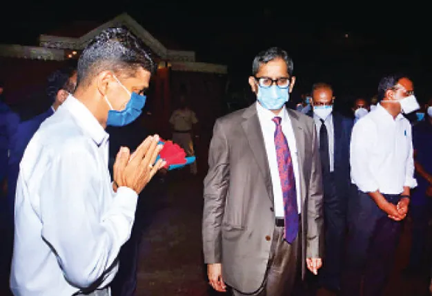 ପୁରୀରେ ପହଞ୍ଚିଲେ ସୁପ୍ରିମକୋର୍ଟ ପ୍ରଧାନ ବିଚାରପତି, ଆଜି ମହାପ୍ରଭୁଙ୍କ ଦର୍ଶନ କରିବେ