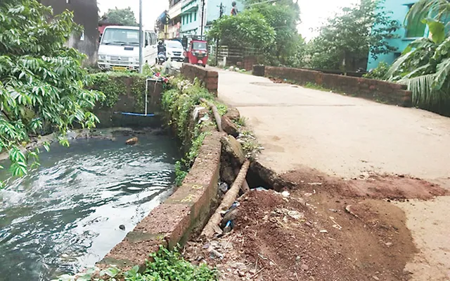 ଡ୍ରେନ୍‌ ସମ୍ପ୍ରସାରଣ ପାଇଁ ସରିଲା ଜମି ଚିହ୍ନଟ, ନୋଟିସ୍‌ କଲା ବିଏମ୍‌ସି