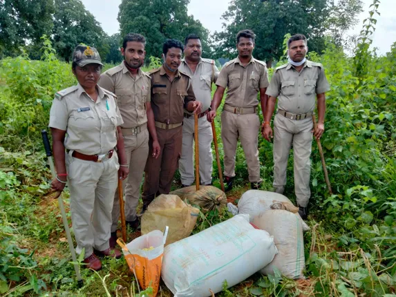 ୫ ଶହ ଲିଟର ଦେଶୀ ମଦ, ୧୫ ଟନ୍‌ ମହୁଲ ପୋଚ ଜବତ