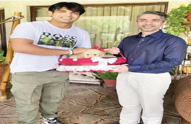 ନୀରଜଙ୍କୁ ବିନ୍ଦ୍ରାଙ୍କ ‘ଟୋକିଓ’ ଉପହାର