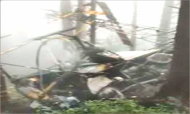 ସେନା ହେଲିକପ୍ଟର ଦୁର୍ଘଟଣାଗ୍ରସ୍ତ, ୨ ପାଇଲଟ୍‌ ମୃତ