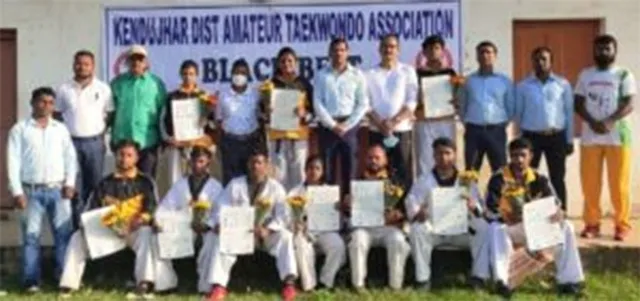 ତାଇକୋଣ୍ଡରେ ୧୦ଜଣଙ୍କୁ ବ୍ଲାକ୍‌ବେଲ୍ଟ