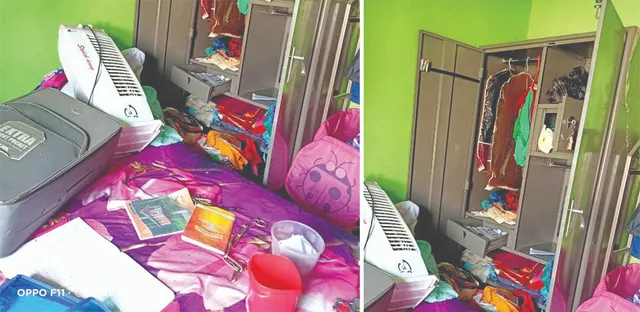 ଗ୍ରୀଲ୍‌ ଭାଙ୍ଗି ଚୋରି, ଥାନାରେ ଅଭିଯୋଗ