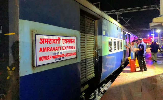 ୪ ଦିନ ପାଇଁ ଅମରାବତୀ ଟ୍ରେନ୍‌ ଆଂଶିକ ବାତିଲ୍‌